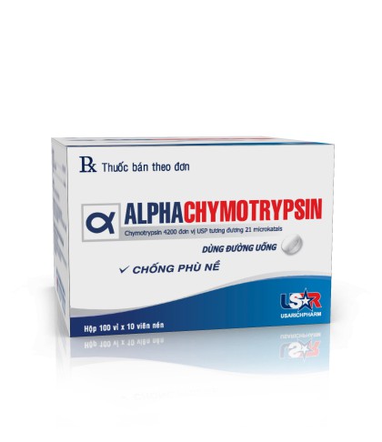 Alphachymotrypsin 4200 (PVC)